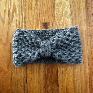 Old Navy Chunky Gray Knit Headband
